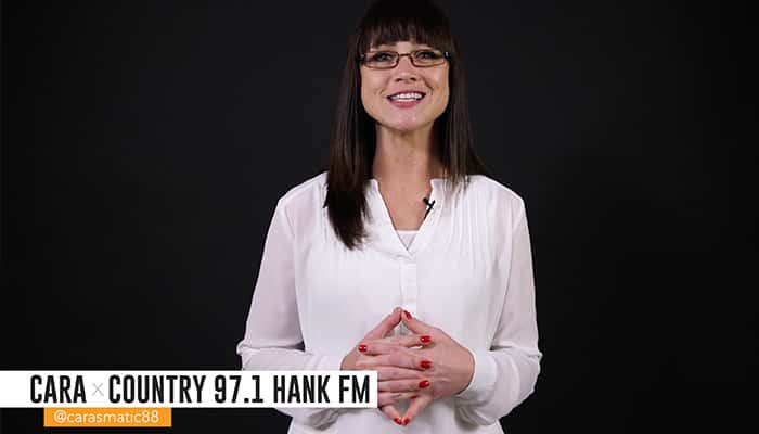 Cara x Country 97.1 HANK FM @carasmatic88