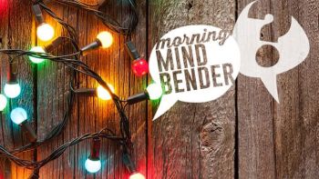 Morning Mindbender for Monday 11/26/18