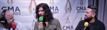 Dan + Shay talk with Ryan Wild at the CMA Awards