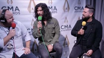 Dan + Shay talk with Ryan Wild at the CMA Awards