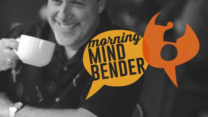 Morning Mindbender for Wednesday 11/28/18