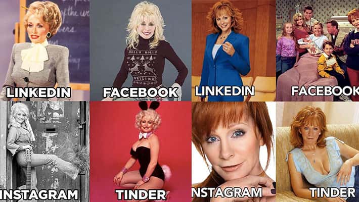 Dolly Parton and Reba's #DollyPartonChallenge posts