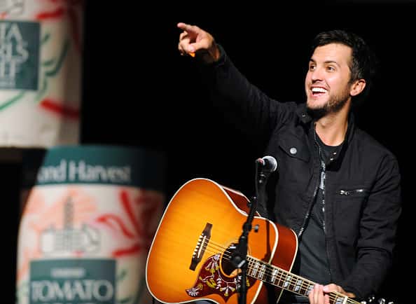 Singer/Songwriter Luke Bryan performs during the 5th annual Stars For Second Harvest concert at the Ryman Auditorium