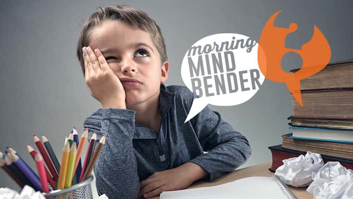 Morning Mindbender for Monday 7/30/18