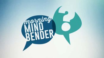 Morning Mindbender for Thursday 1/10/19