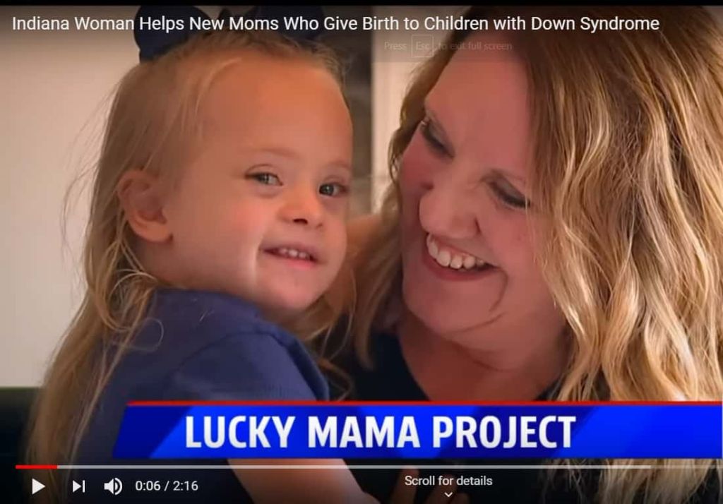 Down Syndrome Indiana "The Lucky Mama Project"