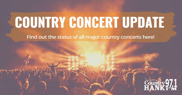 Country Concert Update