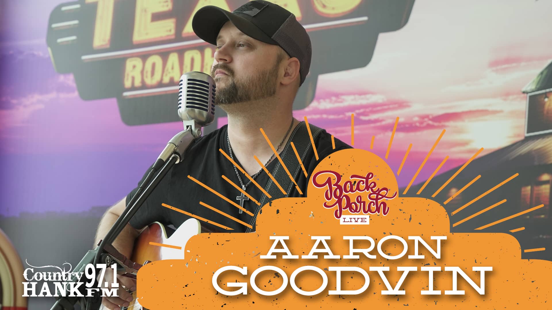 Aaron Goodvin head shot at back porch live