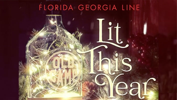 Cover art for Florida Georgia Line's "Lit This Year"