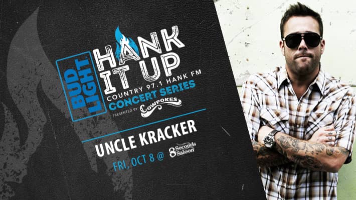 Uncle Kracker at 8 Seconds Saloon