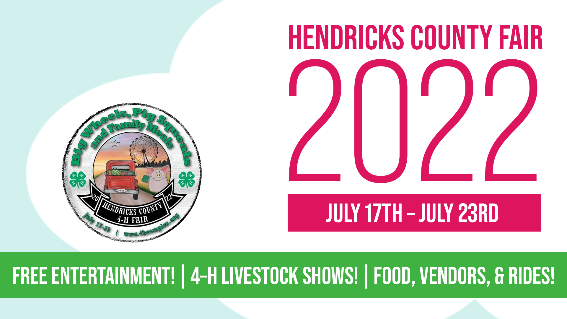 Hendricks County Fair! Country 97.1 HANK FM