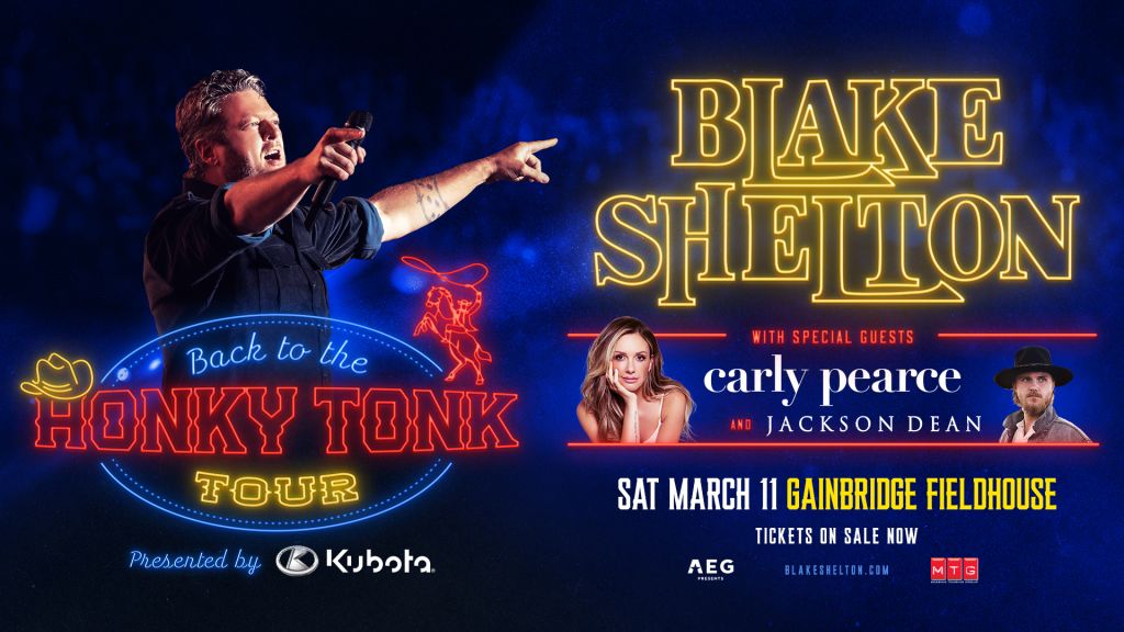 Blake Shelton Honky Tonk TOur Presented By Kubota