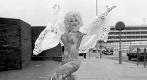 Music - Dolly Parton - Heathrow Airport - London - 1976