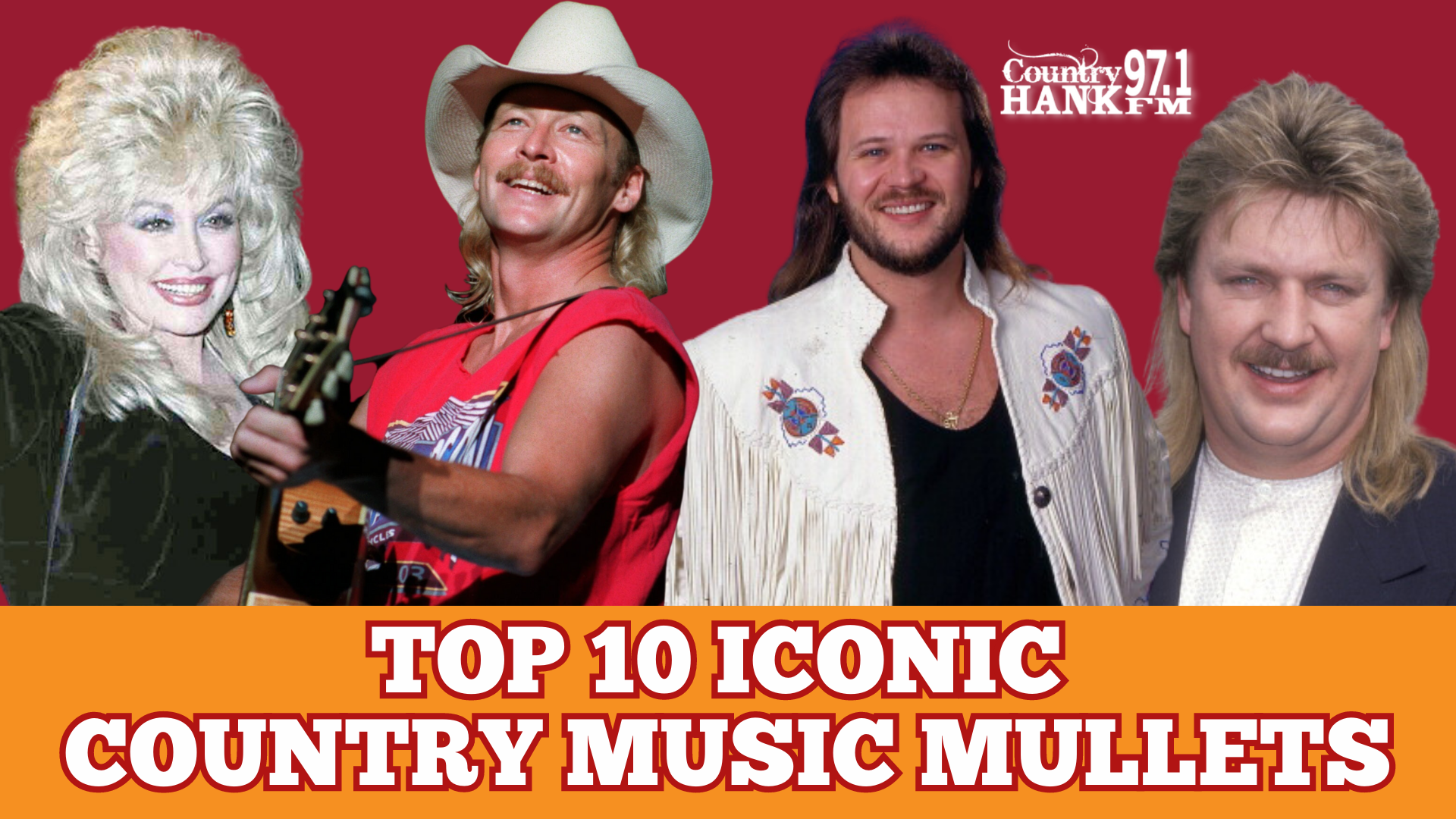 Top 10 Iconic Country Music Mullets
