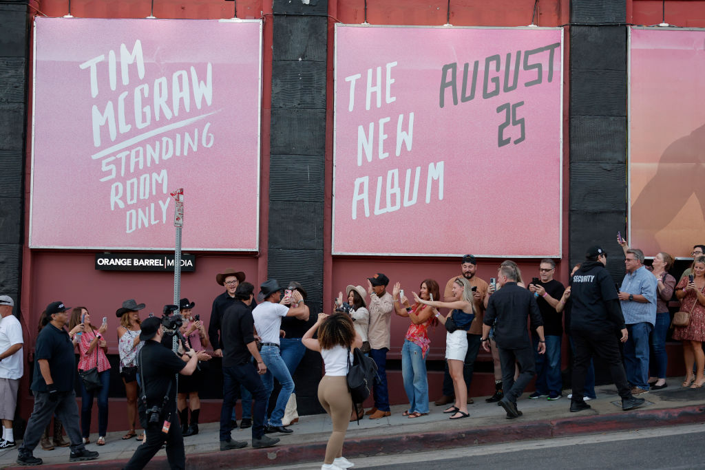 Tim McGraw Performs Secret Standing Room Only Show At Sunset Strip's Whisky A Go Go