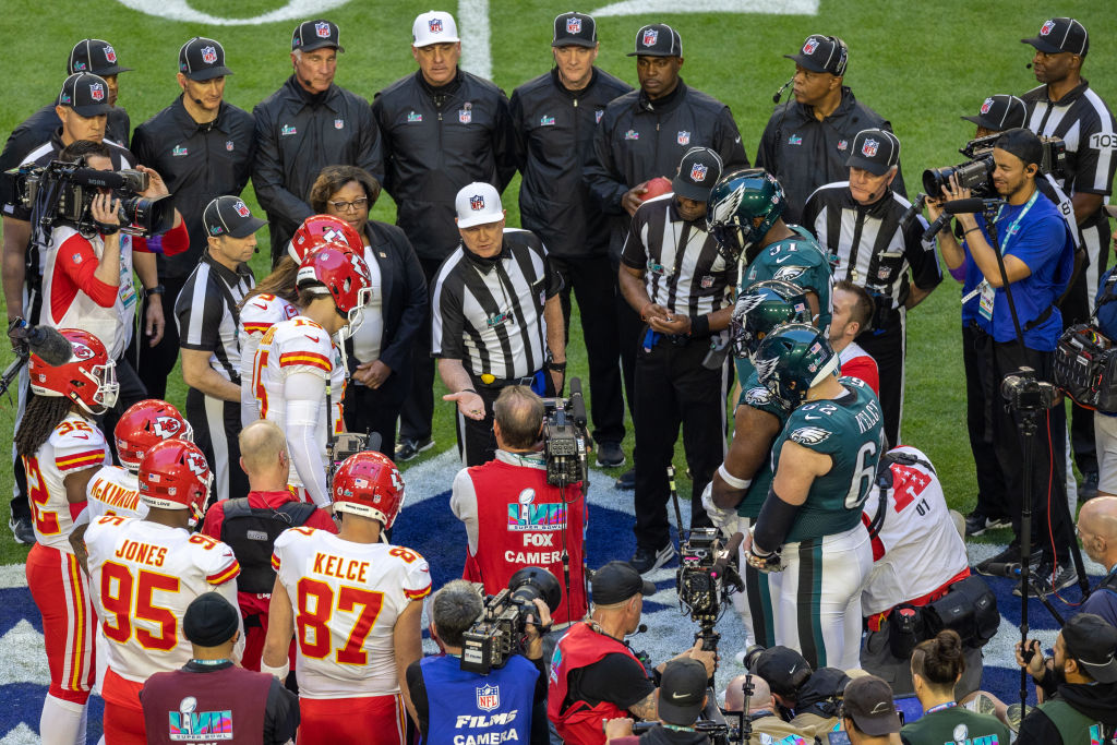 NFL: FEB 12 Super Bowl LVII - Eagles vs Chiefs