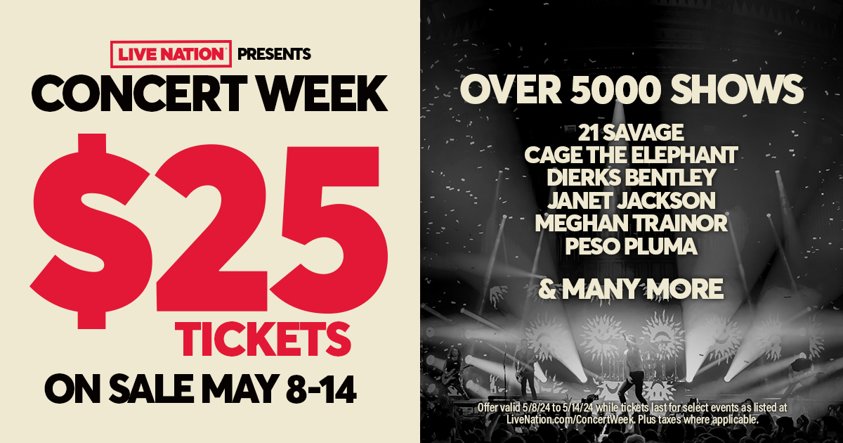 Live Nation Concert Week 2024
