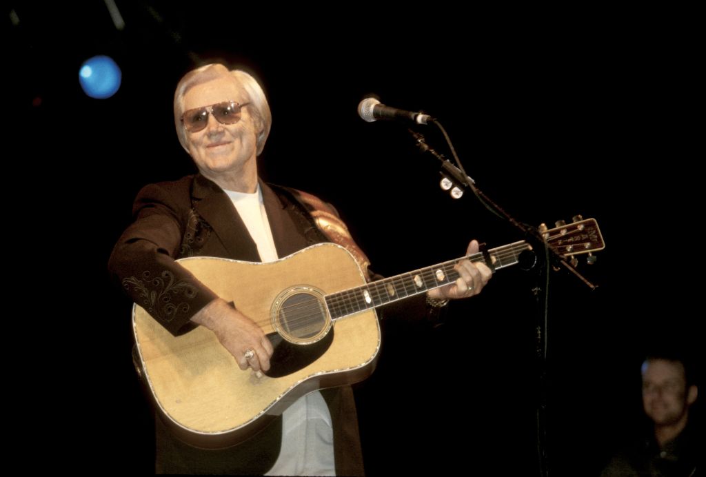 George Jones Performing In Concert