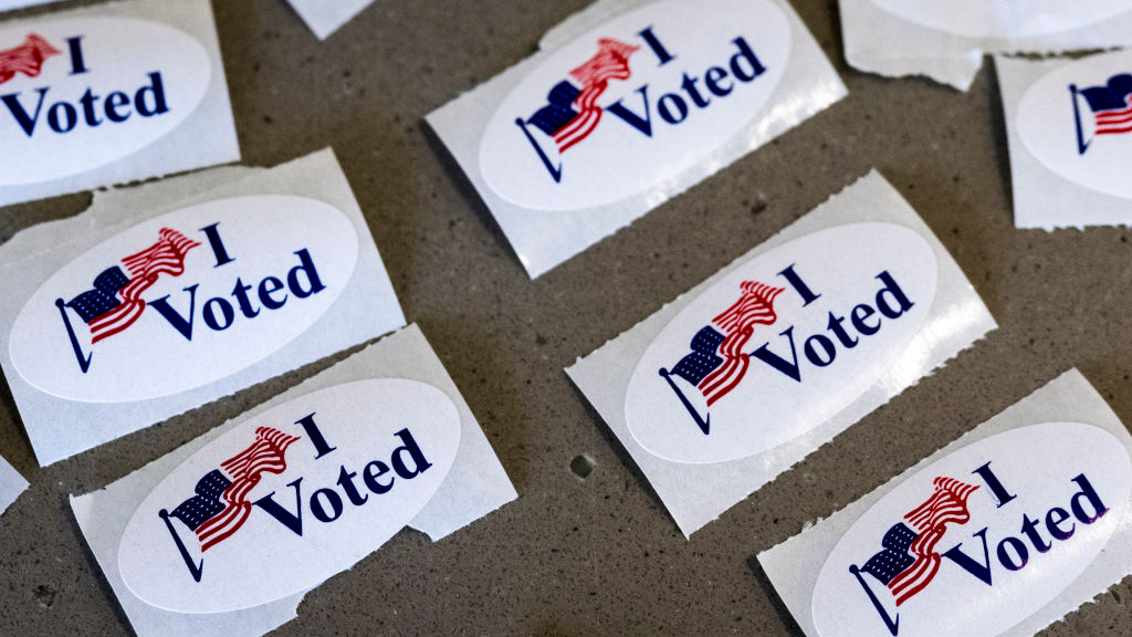 General election voting in Southern California