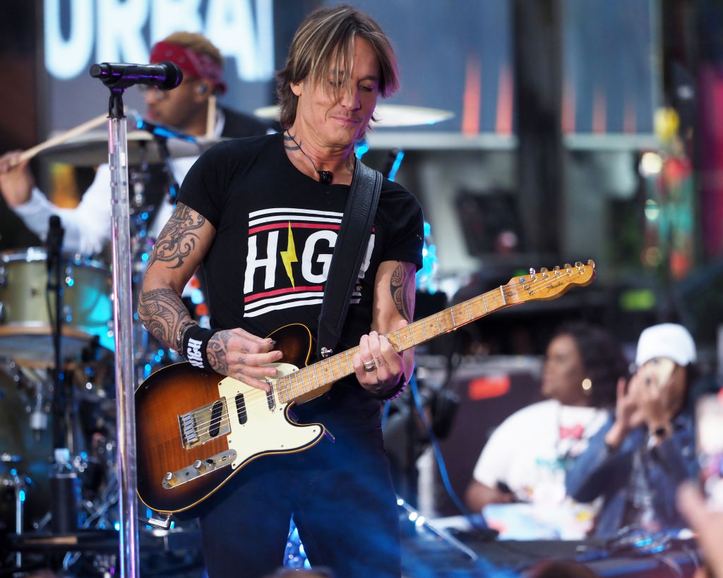 Keith Urban Performs On NBC's "Today"