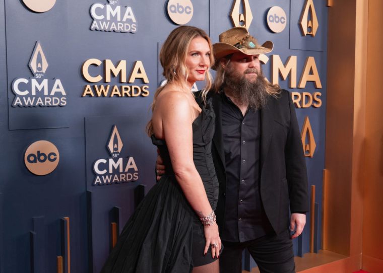 Chris Stapleton and Morgane Stapleton