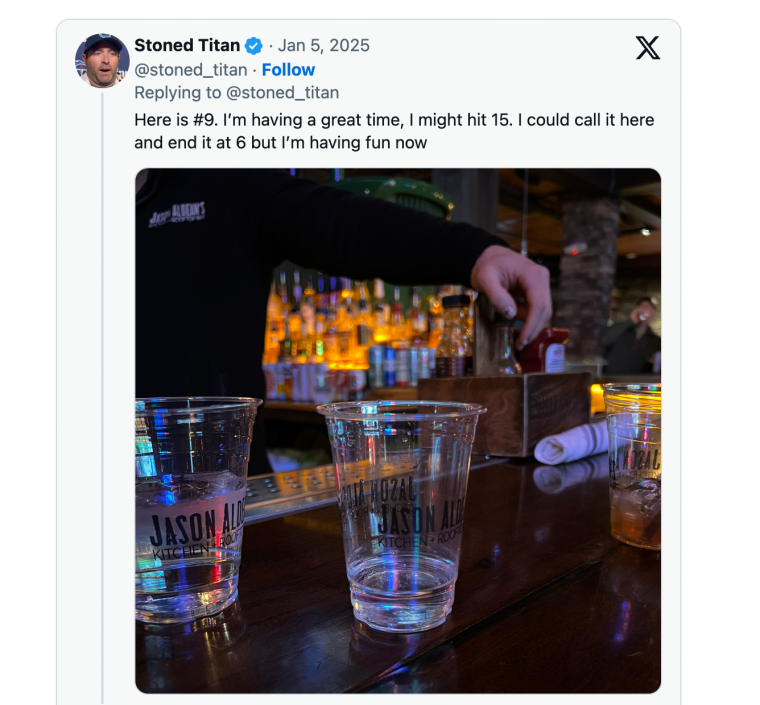 Doesn't want it to end