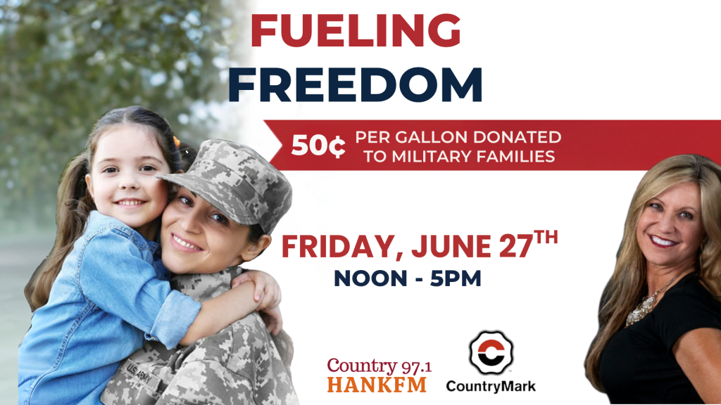Fueling Freedom - Country Mark WLHK with Mindy Event