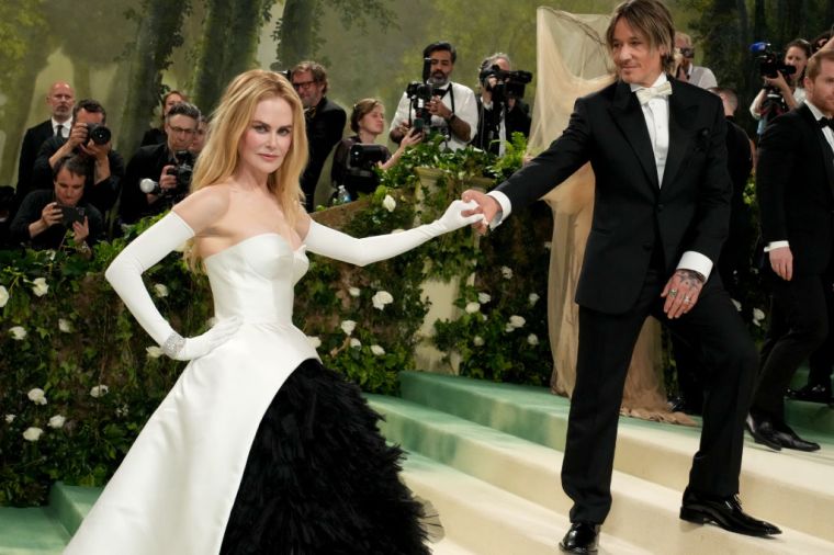 Nicole and Keith at The 2024 Met Gala