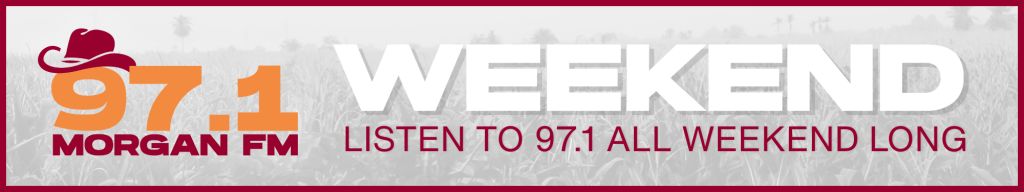 971 Morgan FM for 3 day weekend homepage graphic banner