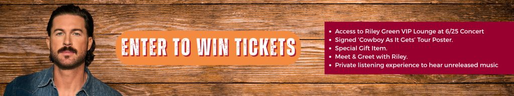 Access to Riley Green VIP Lounge at 6/25 Concert