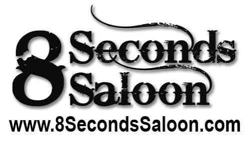 8 Seconds Saloon logo with website address www.8SecondsSaloon.com